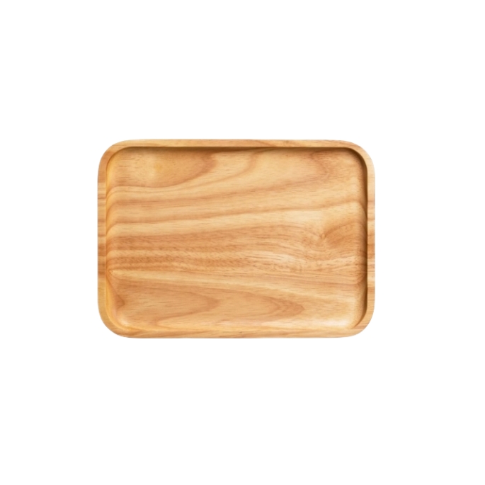 原木色茶杯托盘